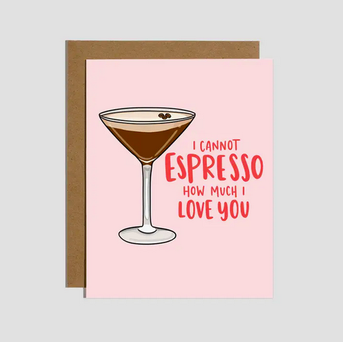 Brittany Paige Espresso Martini Love Card