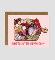 Brittany Paige Valentine's Dessert Charcuterie Board Card