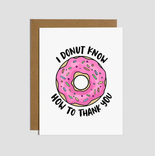 Brittany Paige Donut How Card