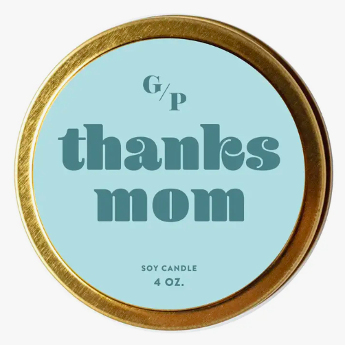 GP Candle Co. Thanks Mom Tin Candle