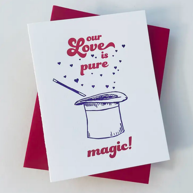 Steel Petal Press Pure Magic Love Card