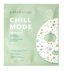 patchology CHILL MODE HYDROGEL SHEET MASK