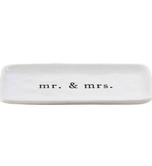 Mud Pie Mr. & Mrs. Everything Dish