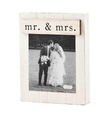 Mud Pie Mr. & Mrs. Magnetic Block Frame
