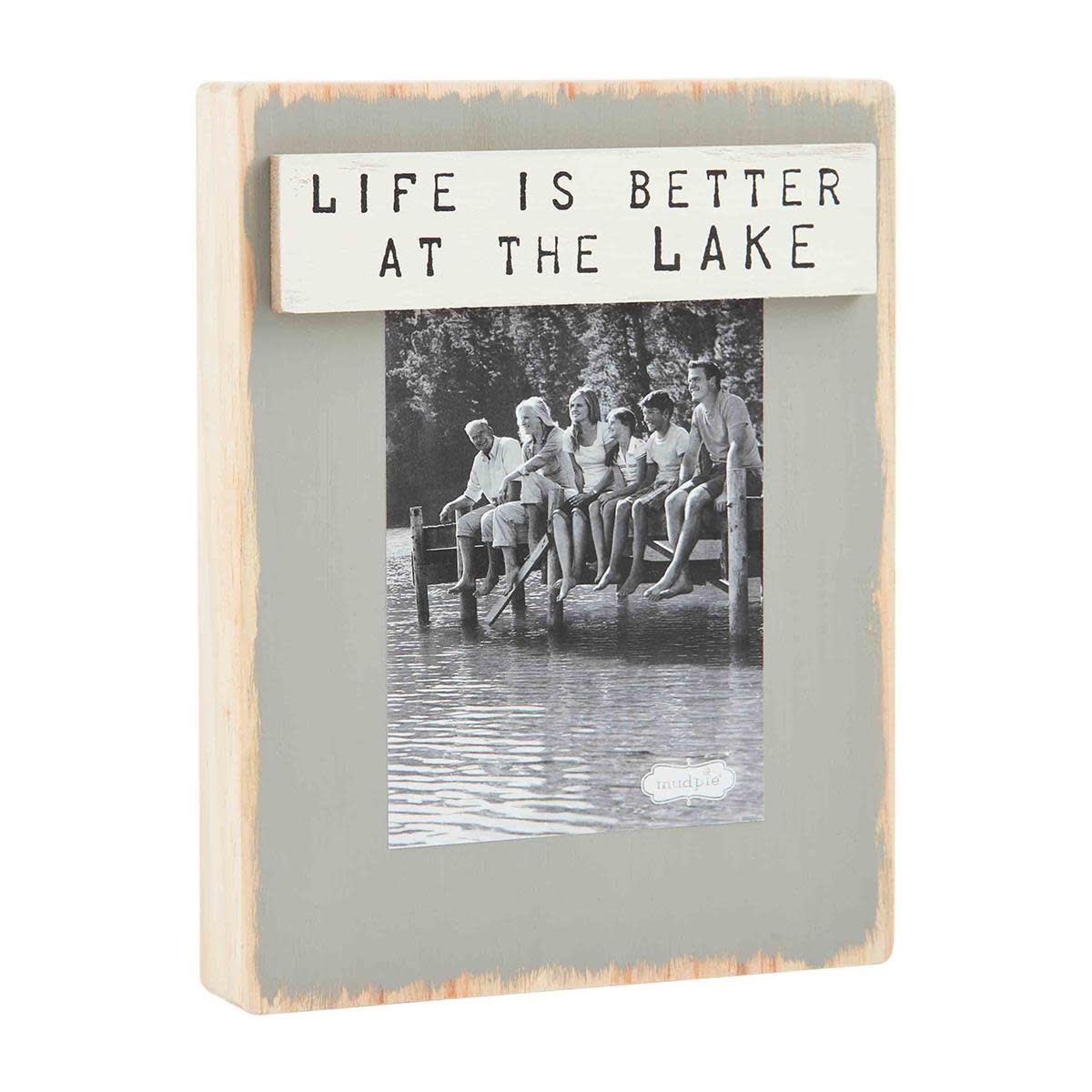 Mud Pie WELCOME BLOCK RETREAT FRAMES