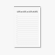 Pretty Alright Goods Lists on Lists - Notepad