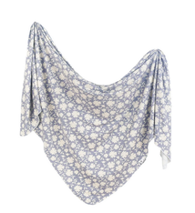 Copper Pearl Knit Swaddle Blanket Lacie