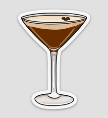 Brittany Paige Espresso Martini Sticker
