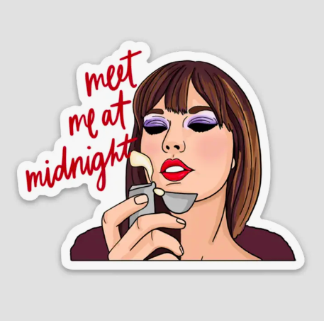 Brittany Paige Meet Me At Midnight Sticker