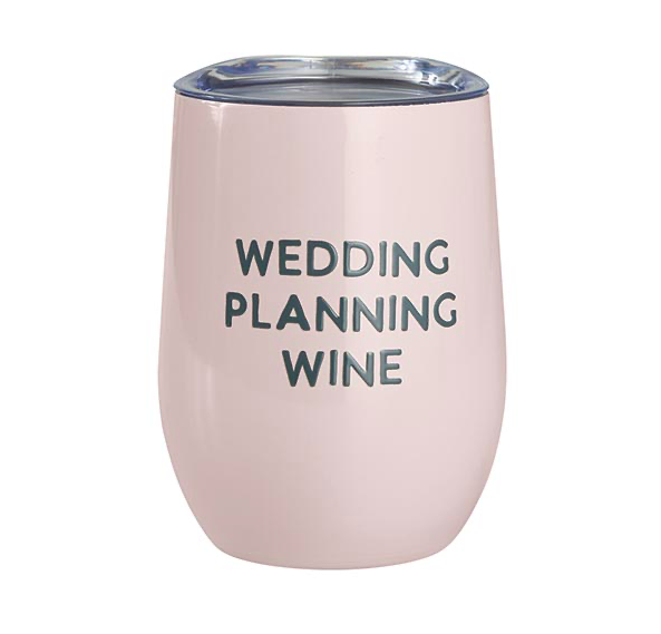 Creative Brands Wine Tumbler - Wedding Planning Wine
