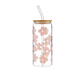 Creative Brands Glass Cold Brew Tumbler - Pink Floral