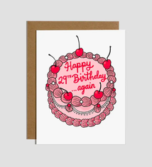 Brittany Paige Happy 29th Birthday Again Card