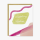 Row House 14 Wedding Wishes Card