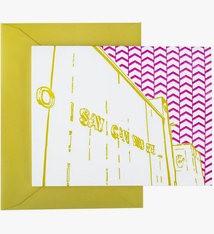 Tiny Dog Press American Visionary Art Museum Card