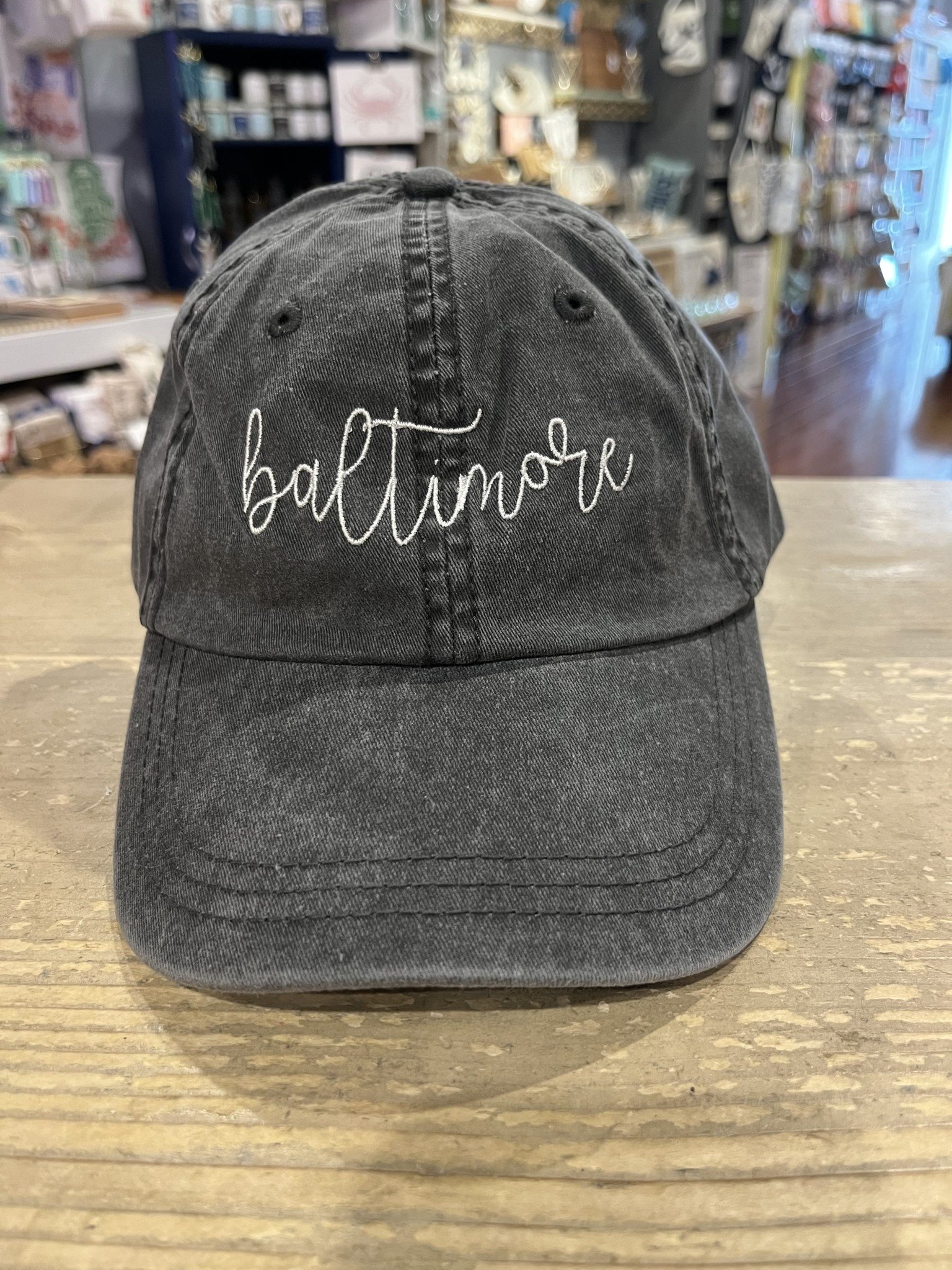 Box Babe Gift Co. Baltimore Embroidered Hat