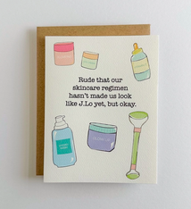 Wild Card Creations J.Lo Skincare Card