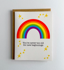 Wild Card Creations New Beginnings Card