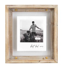 Mud Pie Best Dad Ever Brass Screw Frame