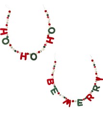 Mud Pie Holiday Felt Garland