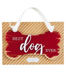 Mud Pie BEST DOG EVER ORNAMENT