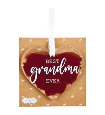 Mud Pie BEST GRANDMA EVER ORNAMENT
