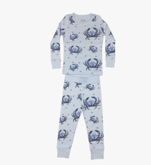 Little Hometown Blue Crab Pajamas