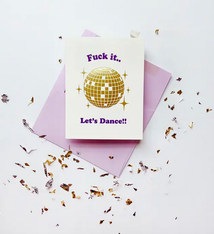 Steel Petal Press Let's Dance Birthday Card