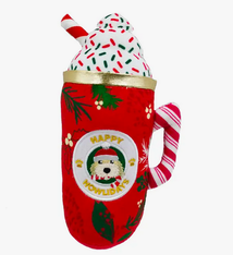Haute Diggity Dog Howliday Cheer Mug Christmas Dog Toy