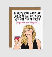 Brittany Paige Samantha Engagement Card