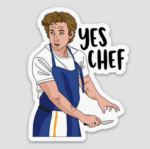 Brittany Paige Yes Chef Sticker