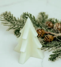 PD Home & Garden 4" LAYERED TREE CANDLE