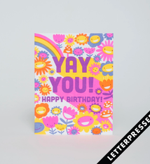 Egg Press Yay You Birthday Card
