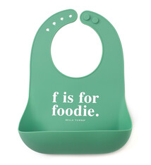 Bella Tunno Wonder Bib - F for Foodie