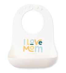 Bella Tunno Wonder Bib - I Love Mom