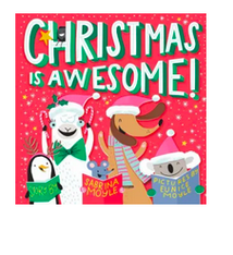 Abrams Christmas Is Awesome! Board Book