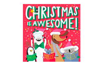 Abrams Christmas Is Awesome! Board Book