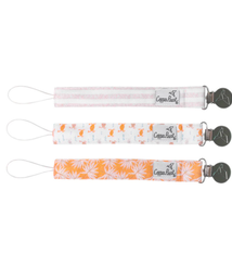 Copper Pearl Binky Clip Set Tide