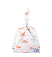 Copper Pearl Top Knot Hat Tide