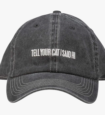 Primitives By Kathy Tell Your Cat I Said Hi Baseball Cap