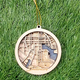 LeRoy Woodworks Baltimore 3d Map Ornament