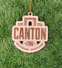 LeRoy Woodworks Baltimore Canton Ornament