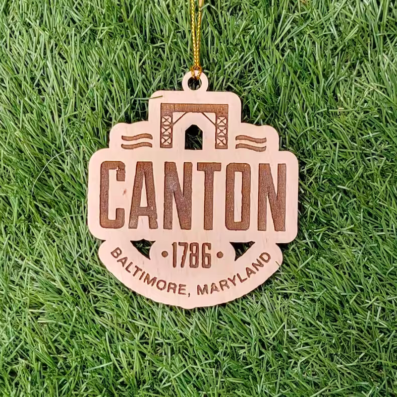 LeRoy Woodworks Baltimore Canton Ornament