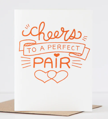Exit343Design Cheers to a Perfect Pair Card