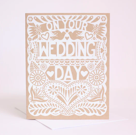 Exit343Design On Your Wedding Day Card