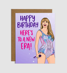 Brittany Paige Here's To A New Era Birthday Card