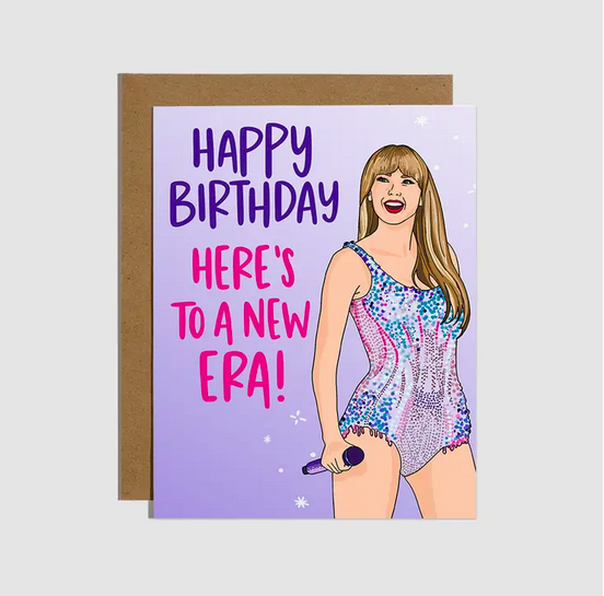 Brittany Paige Here's To A New Era Birthday Card