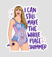 Brittany Paige Tay Shimmer Sticker