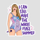 Brittany Paige Tay Shimmer Sticker