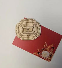 LeRoy Woodworks M&T Bank Stadium Magnet