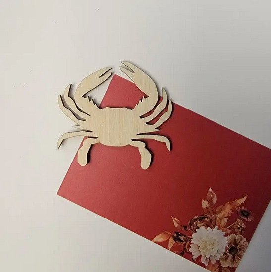 LeRoy Woodworks Crab Magnet